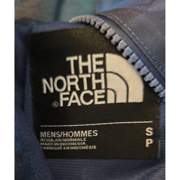 The North Face Mens SP Hooded Waterproof Jacket Blue/Black Geometric Pattern ski - Picture 4 of 15